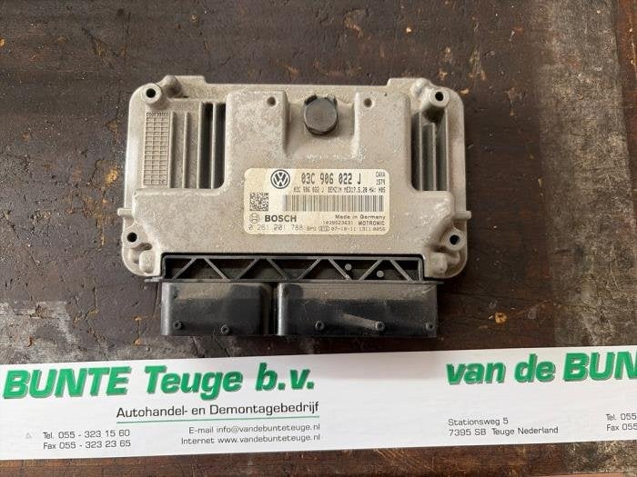 Ordinateur gestion moteur d'un Volkswagen Golf Plus, Autos : Pièces & Accessoires, Volkswagen, -, 3 mois de garantie, Utilisé