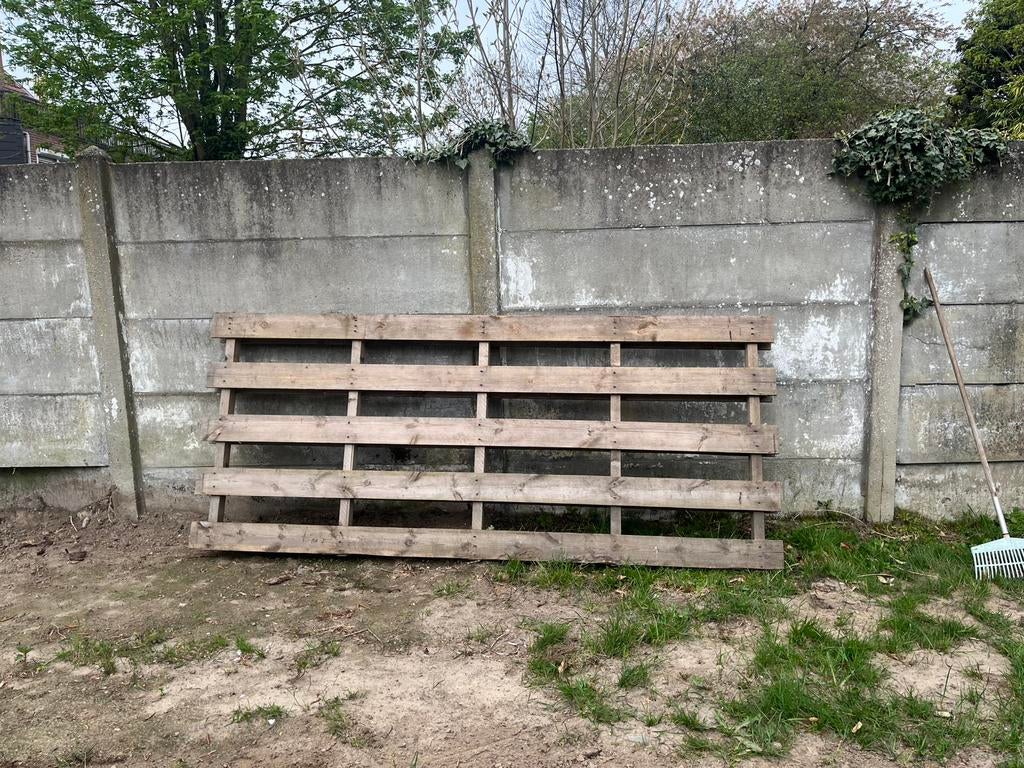 Grote pallet, Doe-het-zelf en Bouw, Ophalen, Zo goed als nieuw, Pallet
