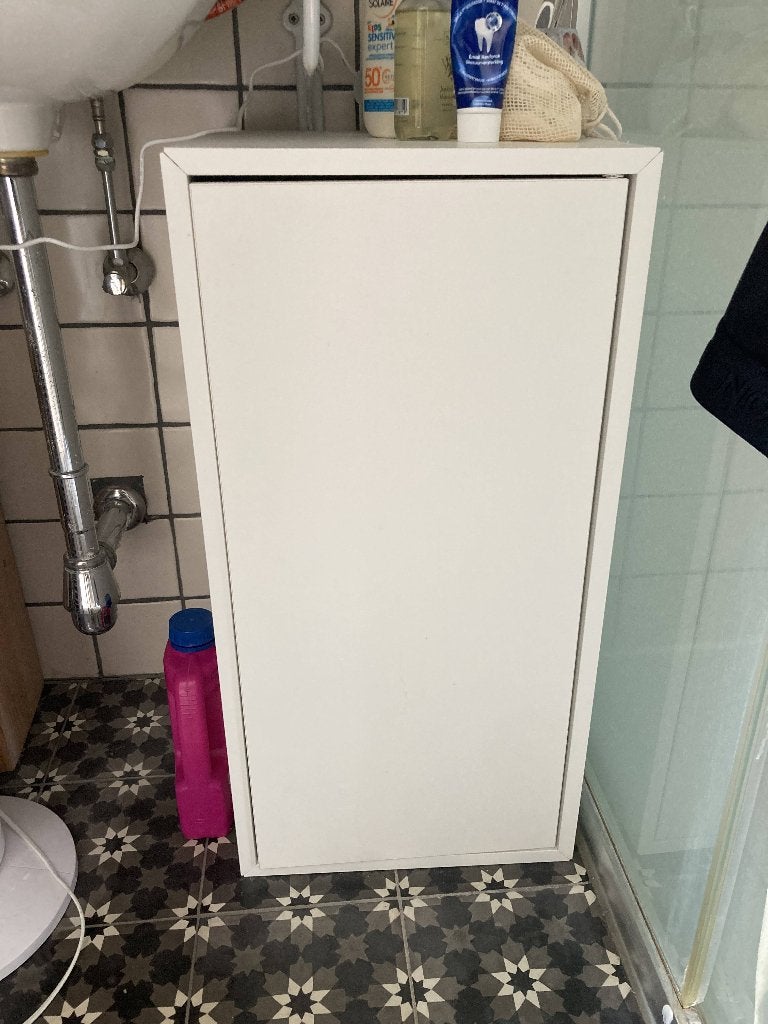 EKET Cabinet w Door, Ophalen, Kunststof, Met deur(en), Zo goed als nieuw