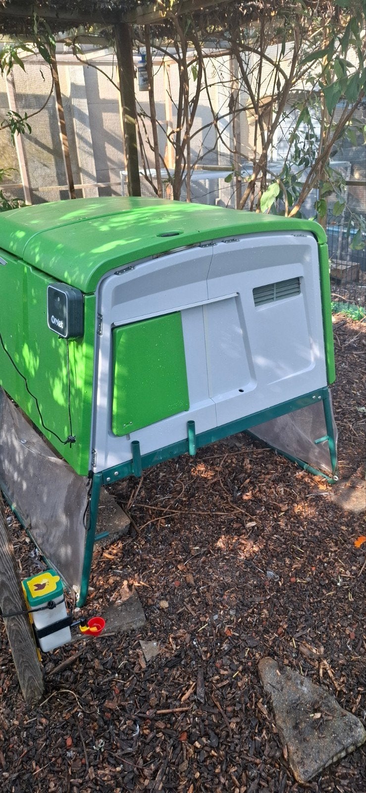 Omlet Eglu cube kippenhok, Ophalen