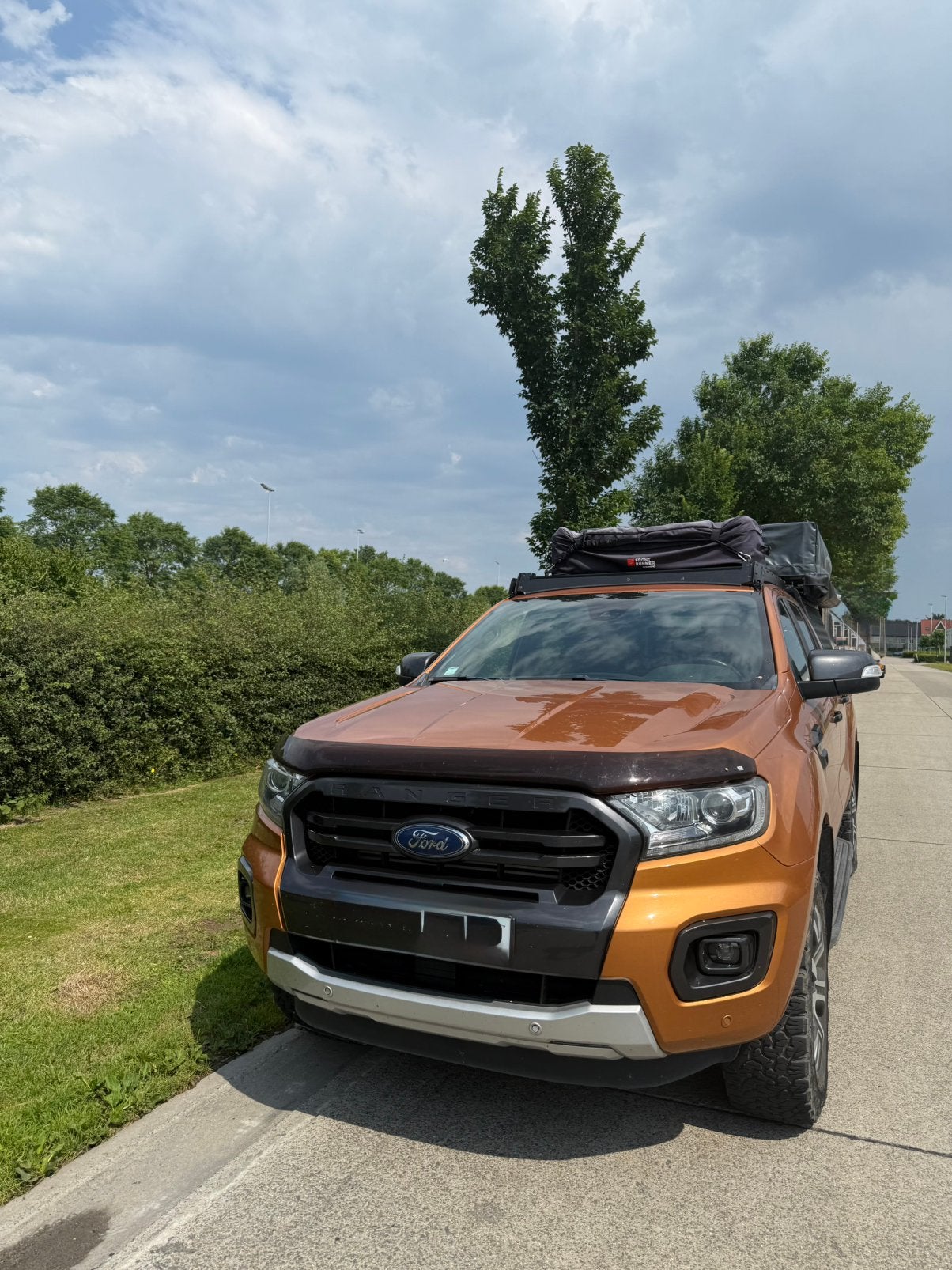 Ford Ranger 2.0 Bi-turbo 2019, Auto's, Automaat, Leder, Particulier, 1996 cc