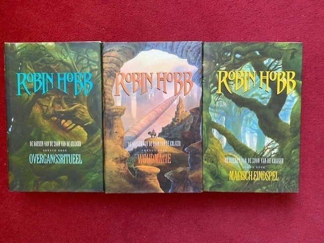 ROBIN HOBB DE BOEKEN VAN DE ZOON VAN DE KRIJGER IN GOEDE STA, Livres, Enlèvement ou Envoi