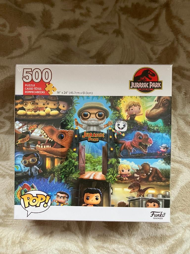 Funko Pop Jurassic Park puzzel - Nieuw in verpakking, Hobby en Vrije tijd, Ophalen of Verzenden, Nieuw, Legpuzzel