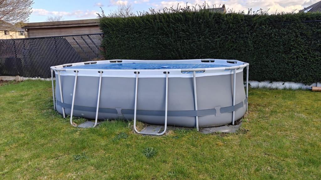 Zwembad Bestway ovaal, Enlèvement, Utilisé, Ovale, Piscines hors sol