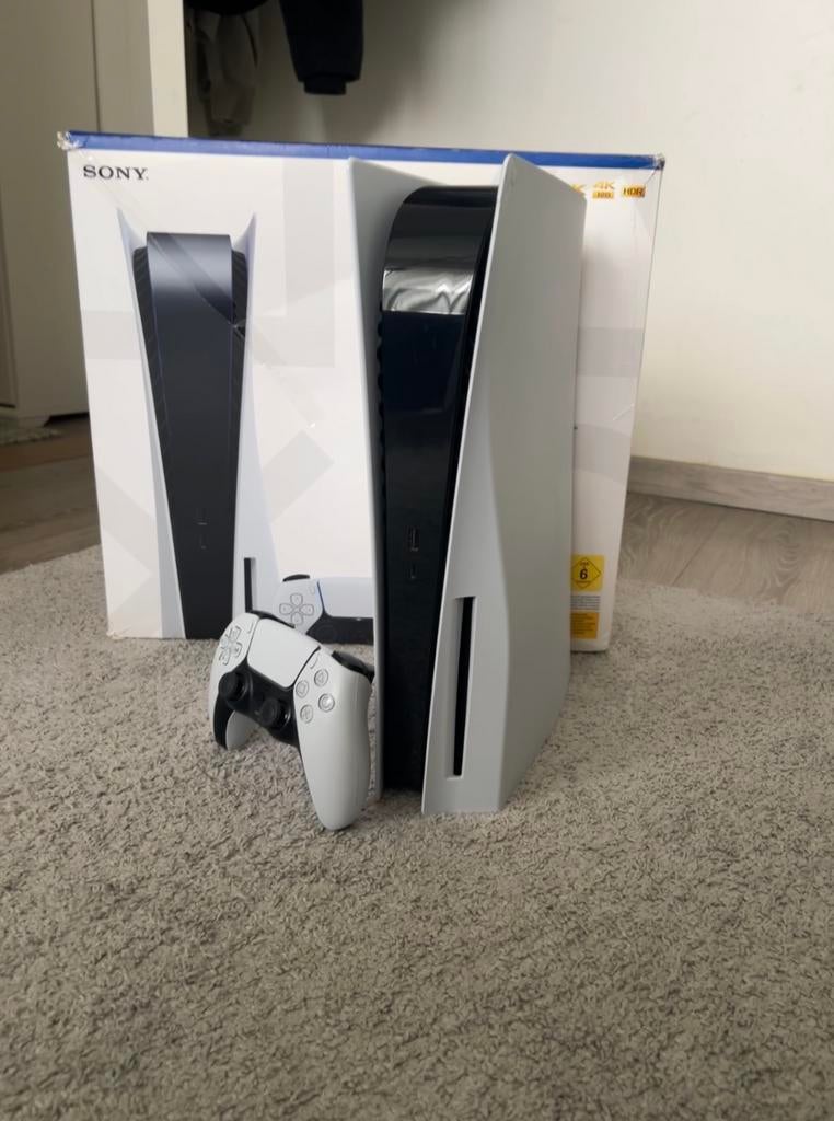Ps 5 disc edition, Games en Spelcomputers, Spelcomputers | Sony PlayStation 5, Ophalen of Verzenden, Zo goed als nieuw, Playstation 5