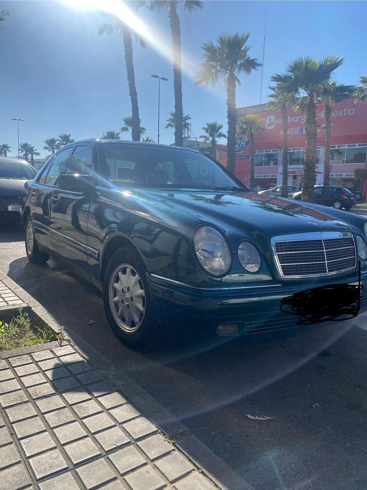 Mercedes 300 D 1997/2 Auomaat/Airco.Dig., Auto's, Automaat, Particulier, Te koop, Groen