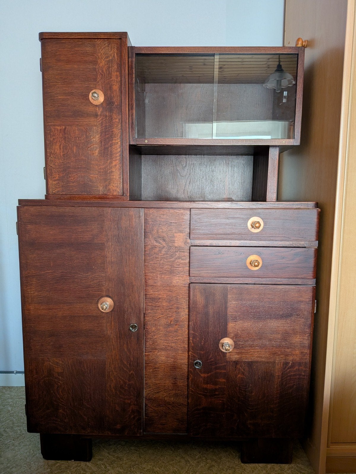 antieke kast, Ophalen
