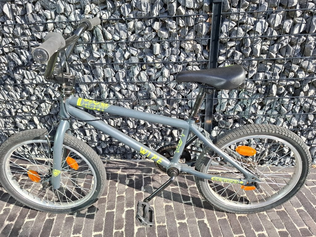 Jongensfiets bmx, Ophalen, Velgrem, 20 inch, Handrem