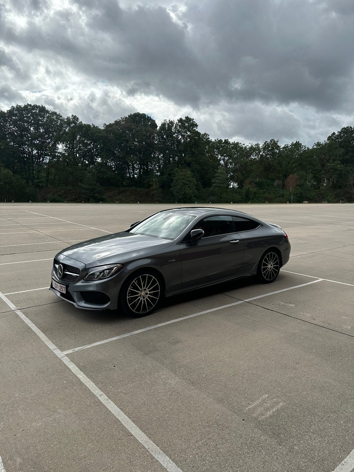 Mercedes-Benz C43 AMG Coupé | Full Option | Pré-OPF, Autos, Cuir, Argent ou Gris, Achat, Euro 6