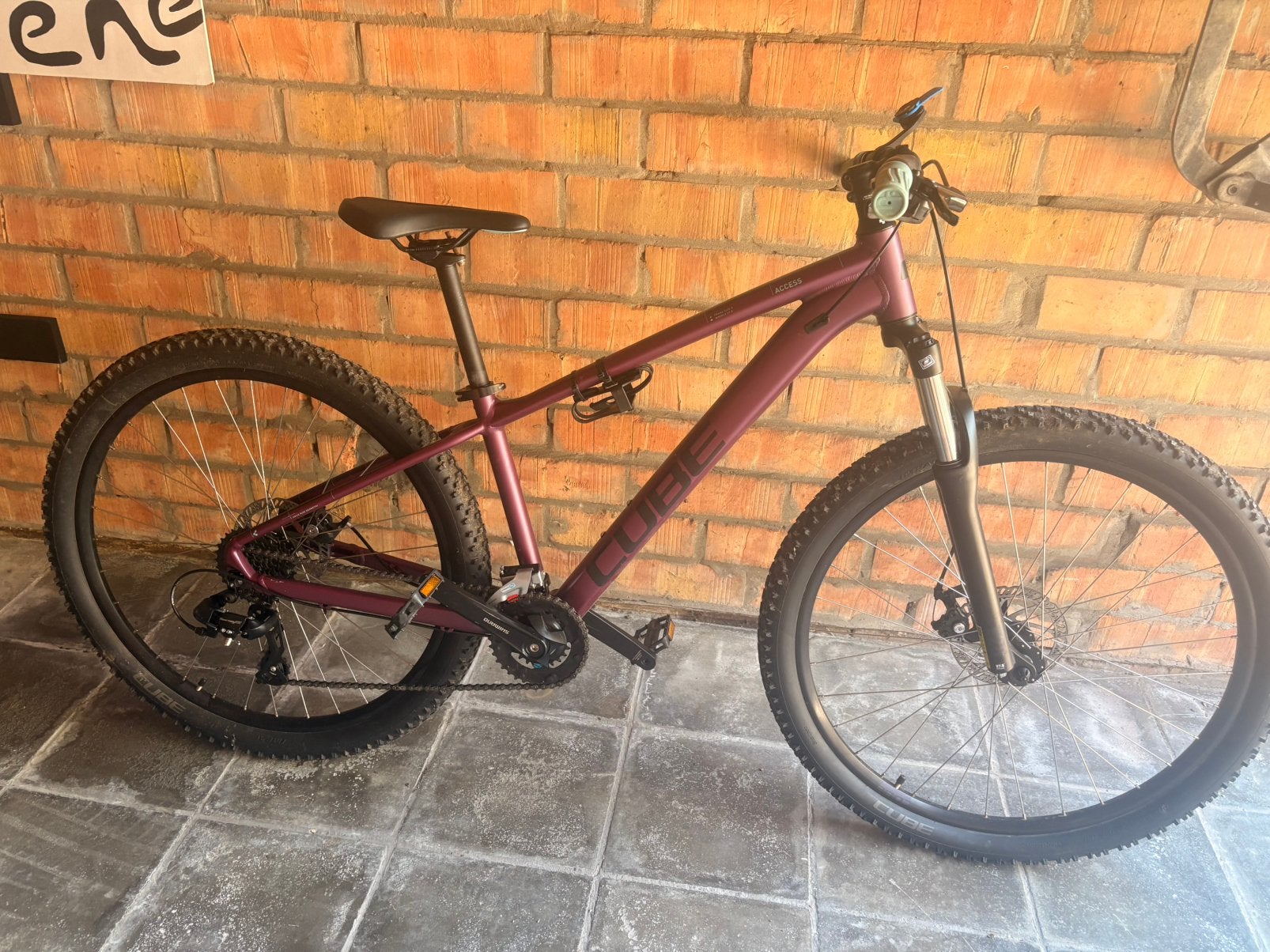 Mtb Cube acces WS, Vélos & Vélomoteurs, Vélos | VTT & Mountainbikes, Autres marques, 45 à 49 cm, Femmes, Comme neuf
