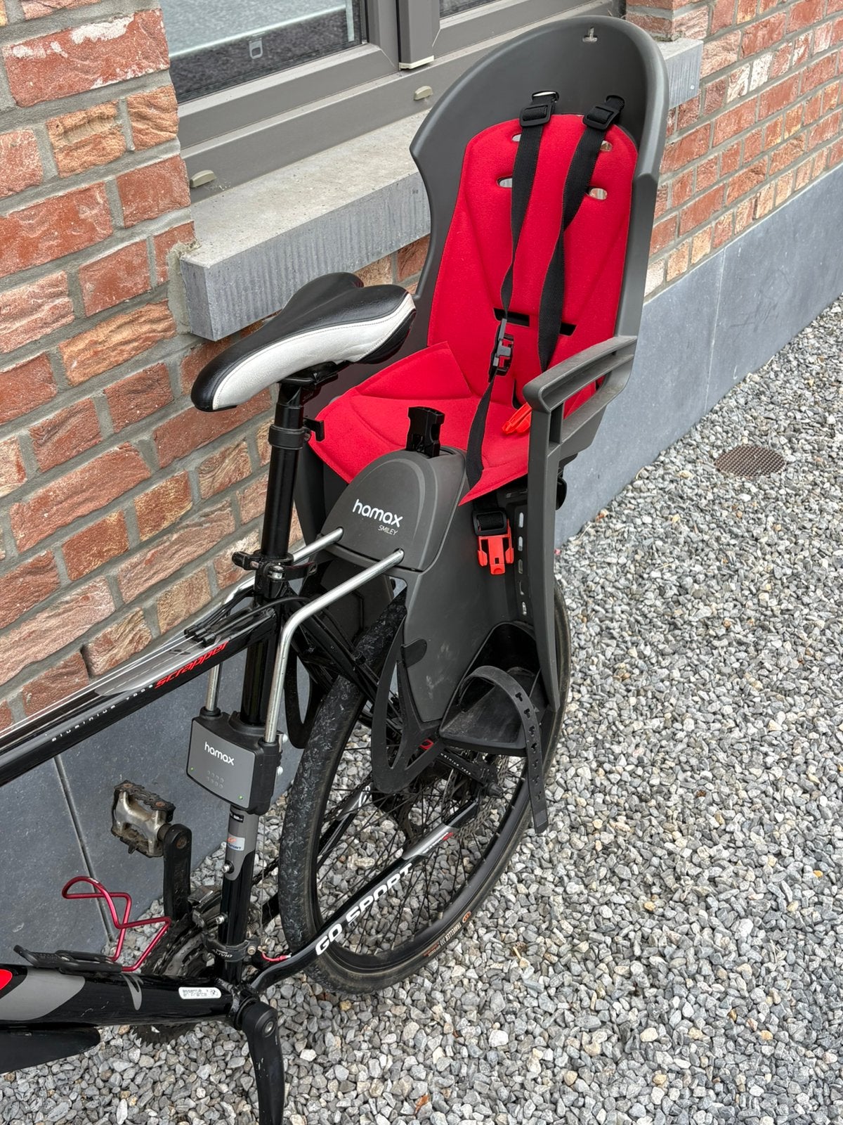Siege enfant pour vélo, Vélos & Vélomoteurs, Enlèvement, Comme neuf