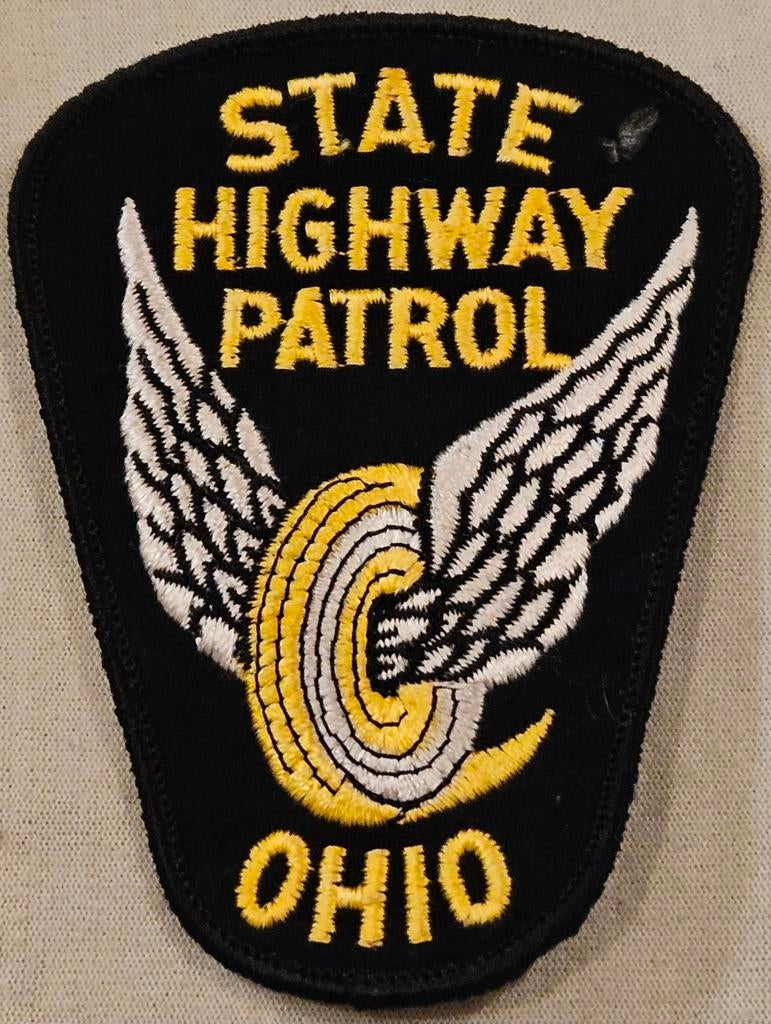 Ohio State Highway Patrol patch mouwembleem
De g, Ophalen of Verzenden, Transport