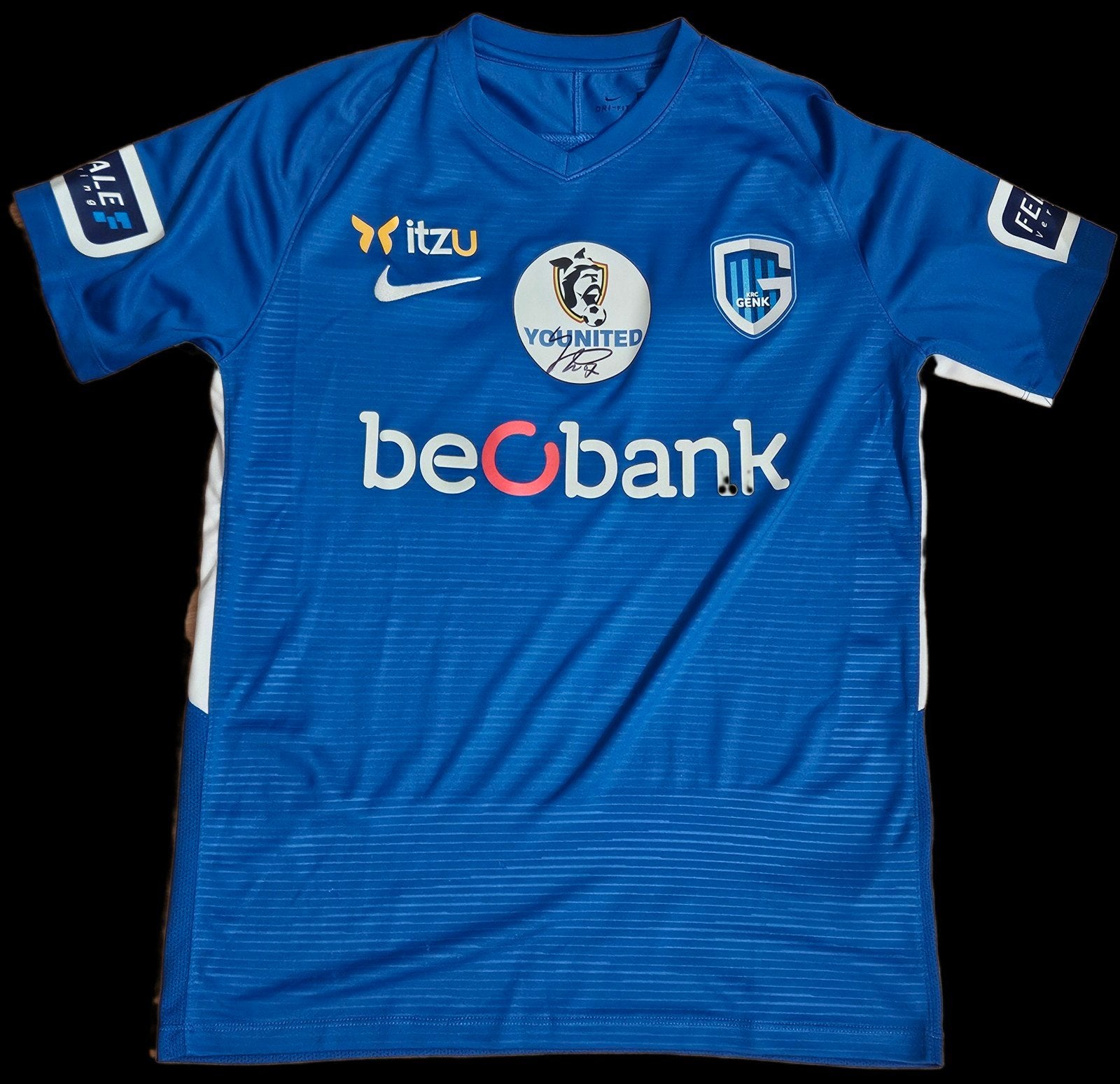 Krc Genk - Matchworn Junya Ito (Signed), Ophalen, Shirt