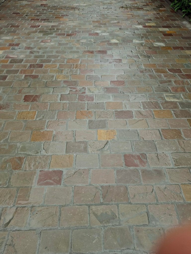 Oprit kandla ochre natuursteen, Tuin en Terras, Overige typen, Nieuw, Natuursteen, 5 tot 10 m²