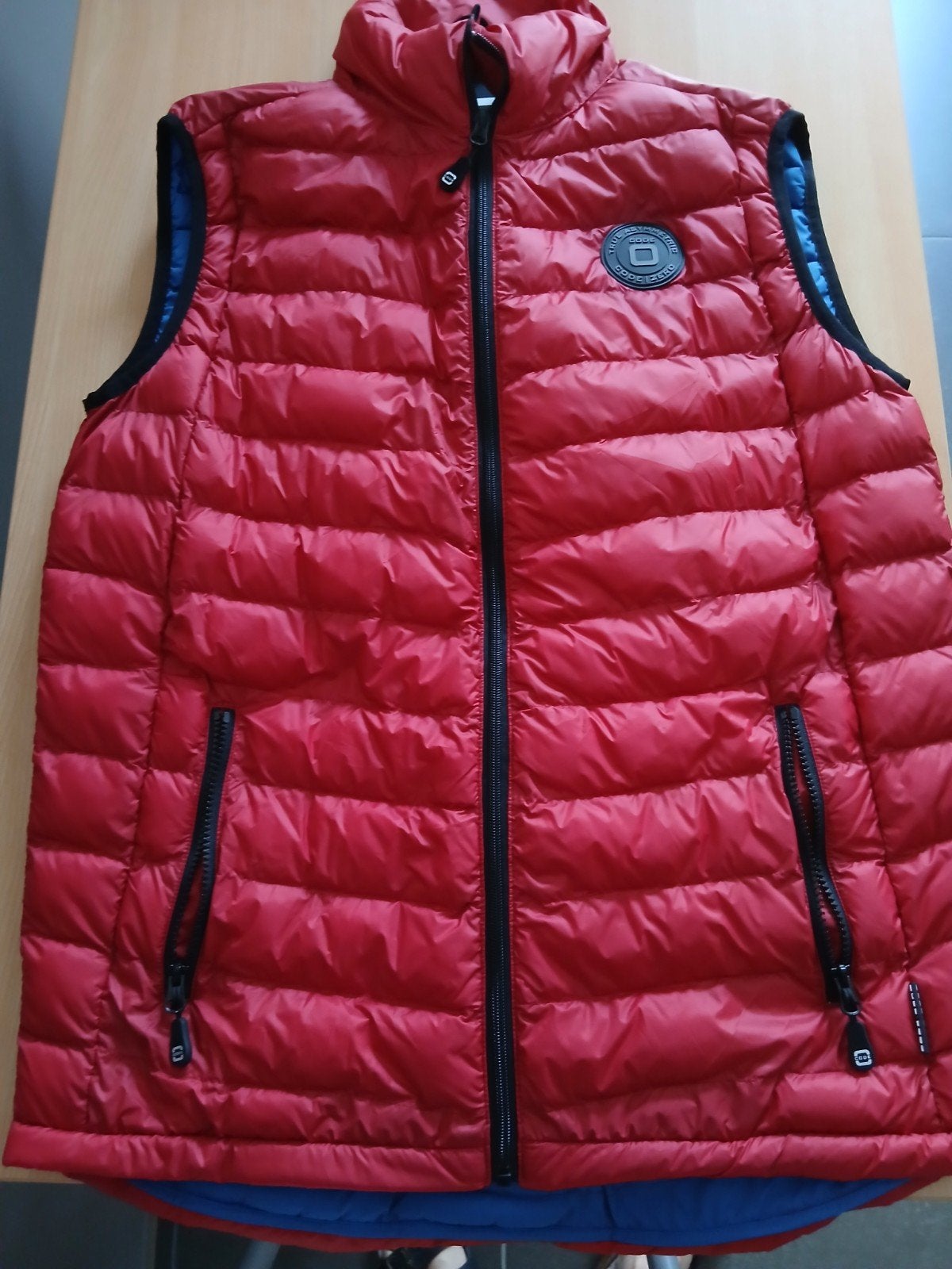 Dames bodywarmer, Ophalen, Maat 38/40 (M), Rood