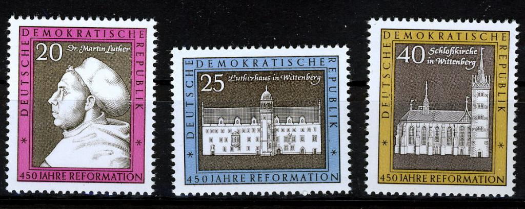 DDR 1967 - nr 1317 -1319 **, Postzegels en Munten, Postzegels | Europa | Duitsland, Verzenden, DDR, Postfris
