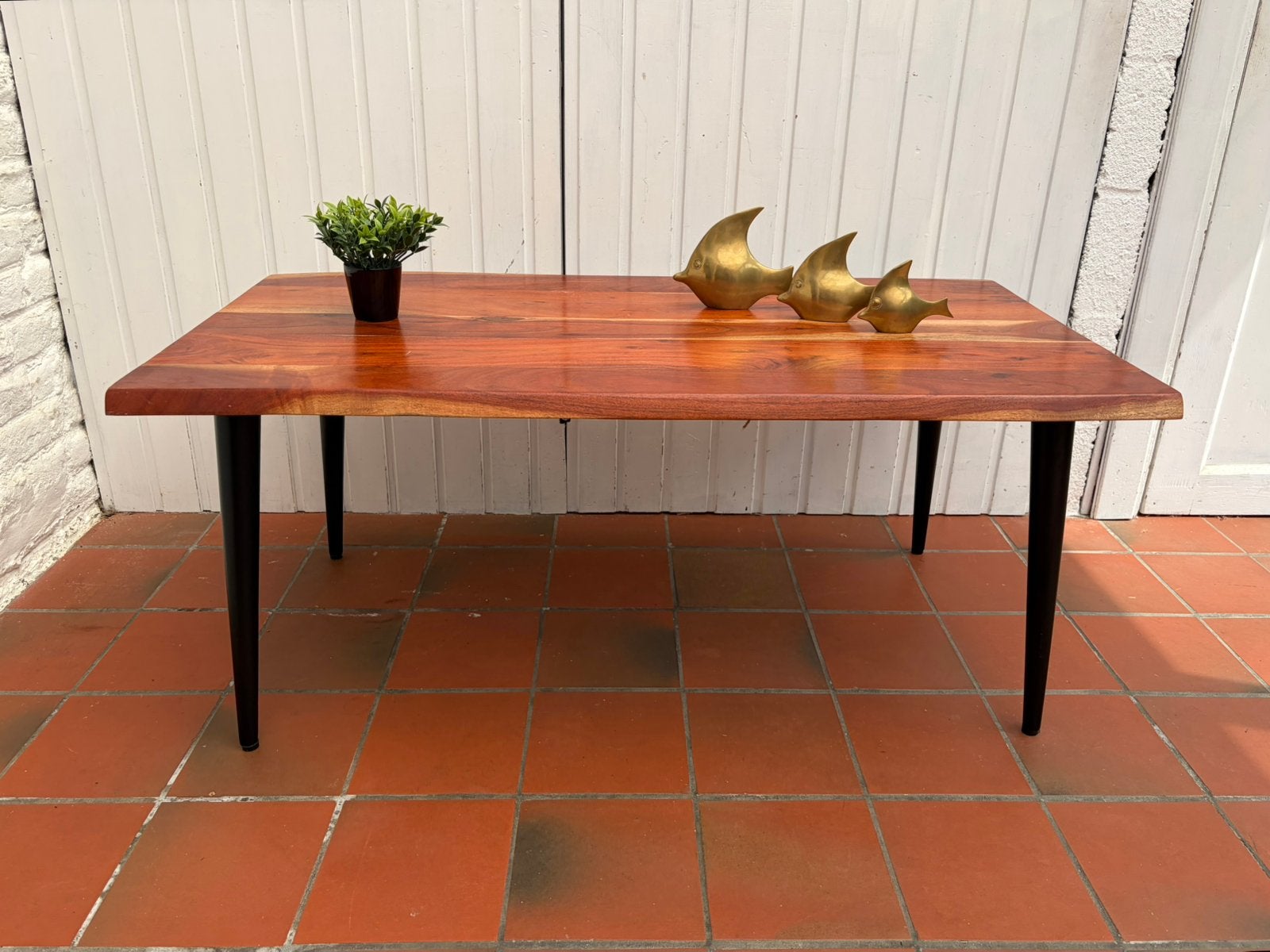 Table basse vintage, Enlèvement, Utilisé, Métal