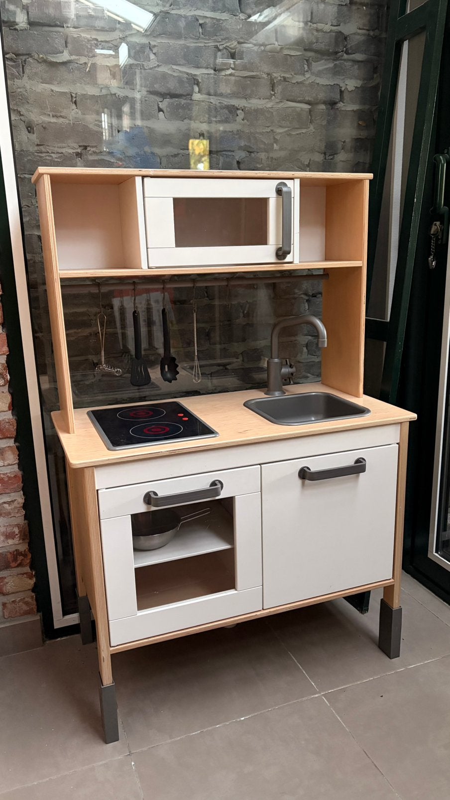 Speelgoedkeuken Ikea met toebehoren, Ophalen, Gebruikt, Hout, Speelkeuken