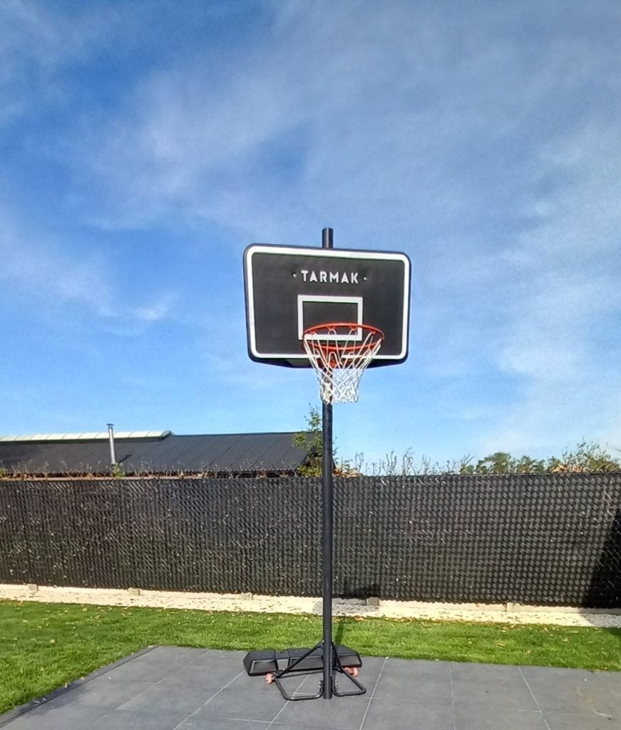 Basketring op staander, Sport en Fitness, Ophalen, Zo goed als nieuw, Ring, Bord of Paal