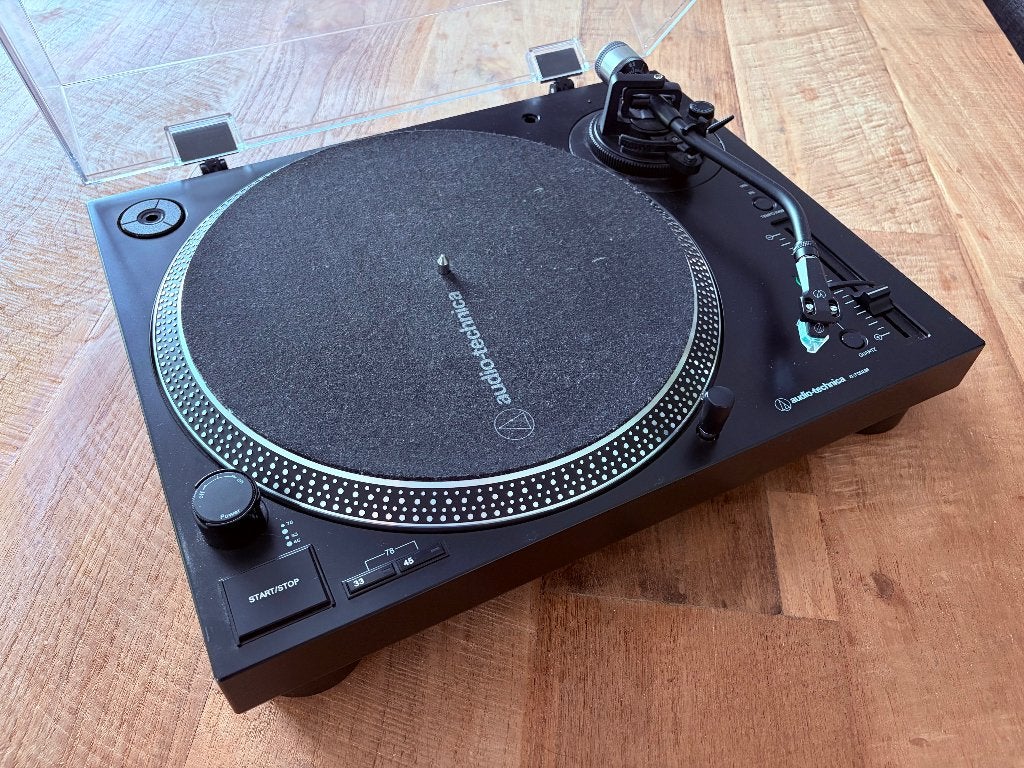 Draaitafel Audio-technica AT-LP120X, TV, Hi-fi & Vidéo, Tourne-disques, Autres marques, Tourne-disque, Comme neuf, Enlèvement