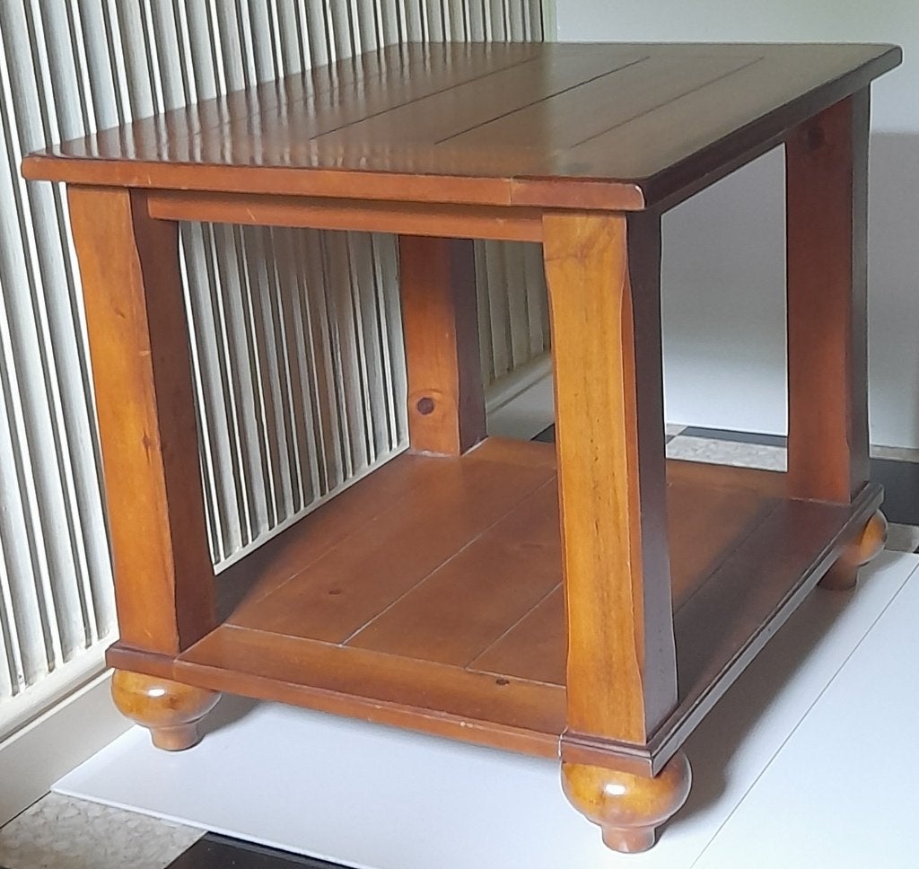 hoektafel, Huis en Inrichting, 55 tot 75 cm, Rechthoekig, Hout, Ophalen