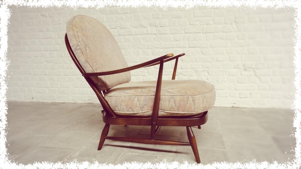 Vintage Easy chair ERCOL, Banc droit, Une personne, Enlèvement, Utilisé