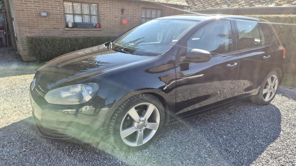 Volkswagen Golf 6/2010, Auto's, Zwart, Zwart, Bedrijf, Golf