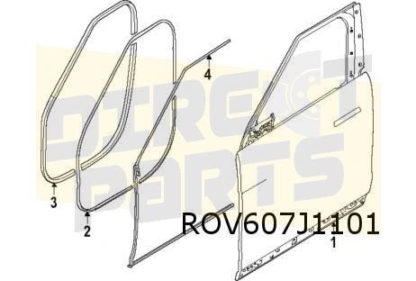Range Rover Sport (6/22-) (L461) Voorportier Rechts Originee, Neuf, Land Rover, -, -