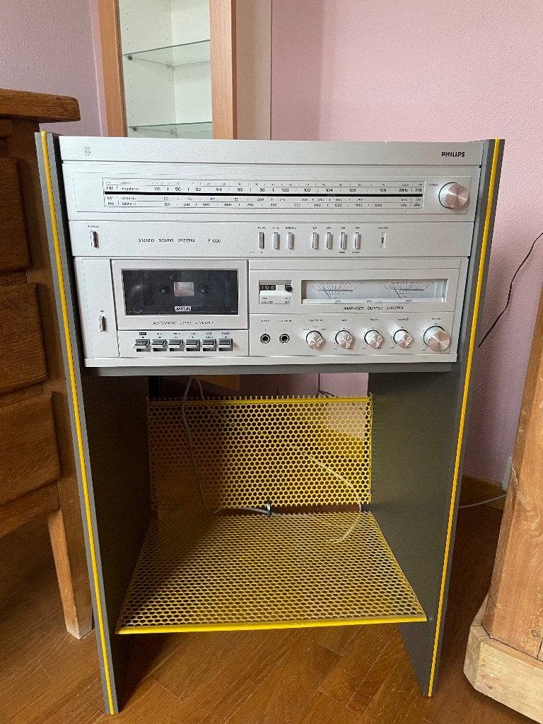 Ancien tourne disque k7, TV, Hi-fi & Vidéo, Enlèvement, Comme neuf, Tourne-disque