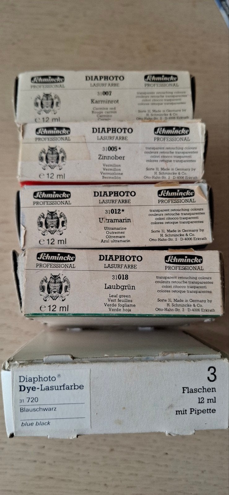 diafoto lazuurverf+ papier, Audio, Tv en Foto, Fotografie | Fotopapier, Fotopapier, Ophalen