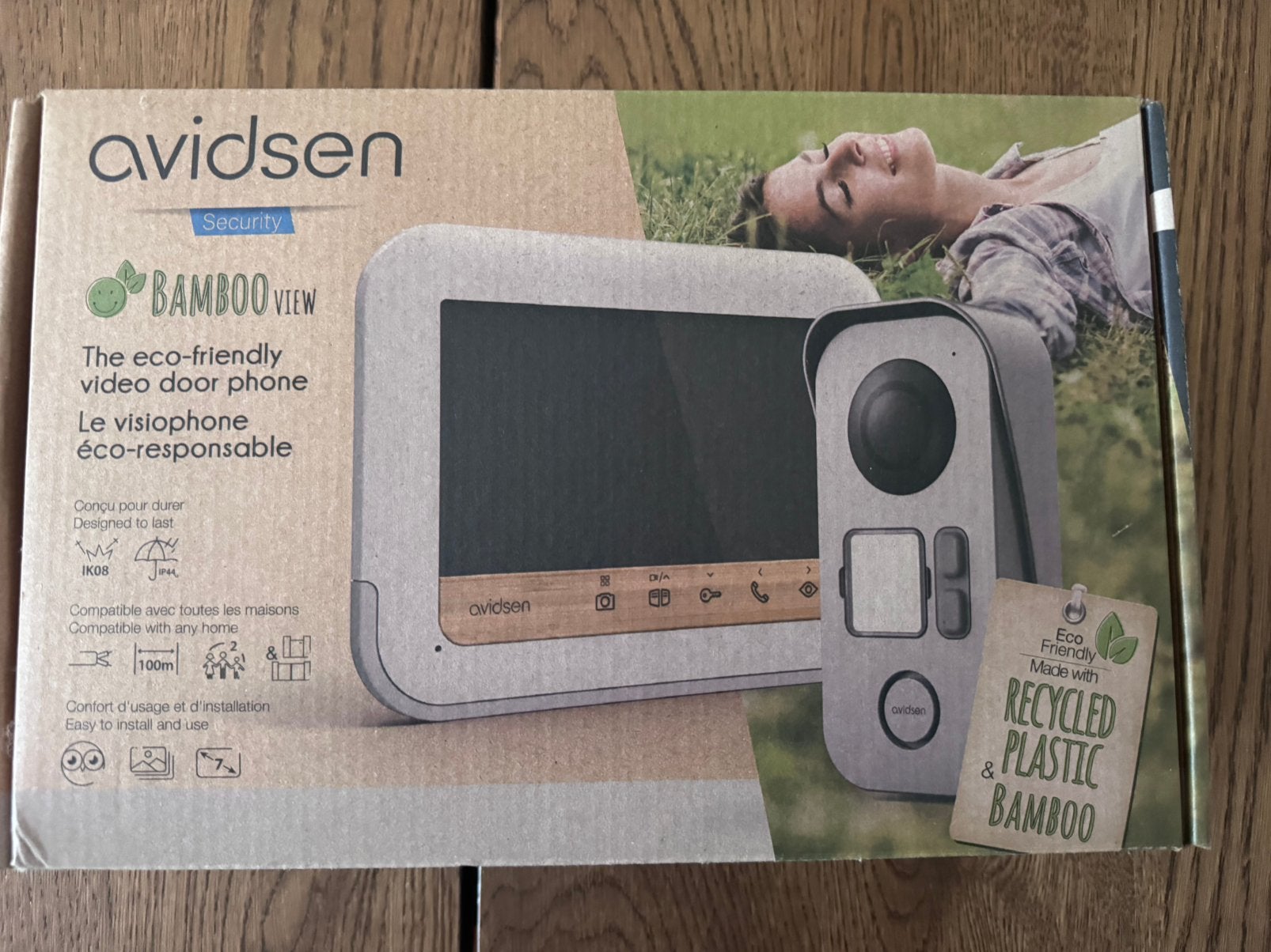 NIEUW! Avidsen deurbel met camera Uitbereidbaar. Bamboo view, Ophalen, Nieuw