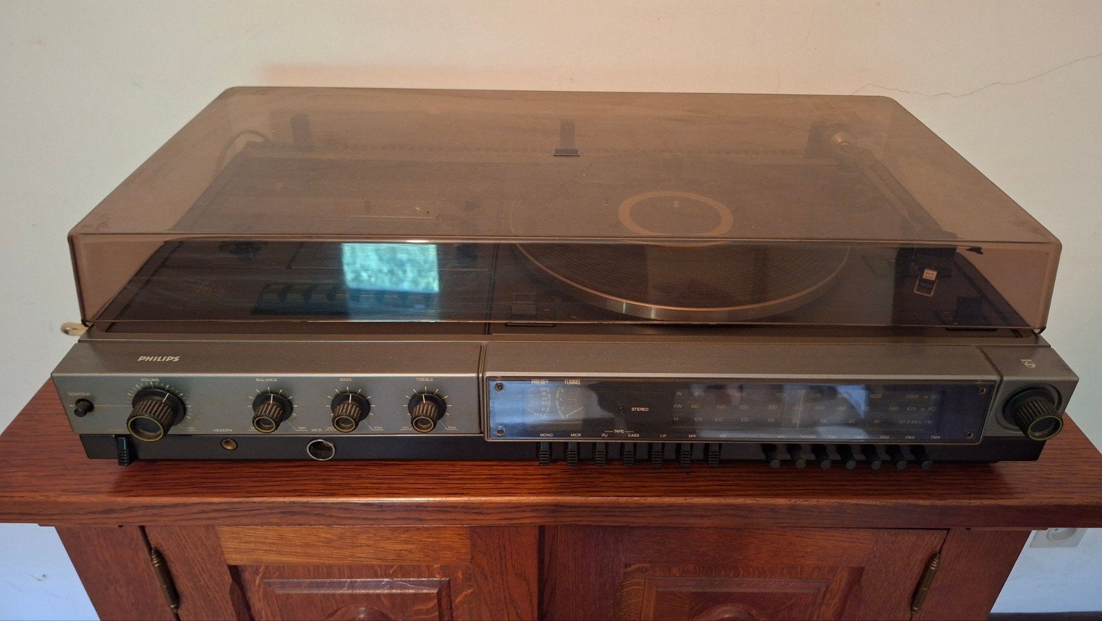 Philips 22ah 985 draaitafelcombinatie, Ophalen