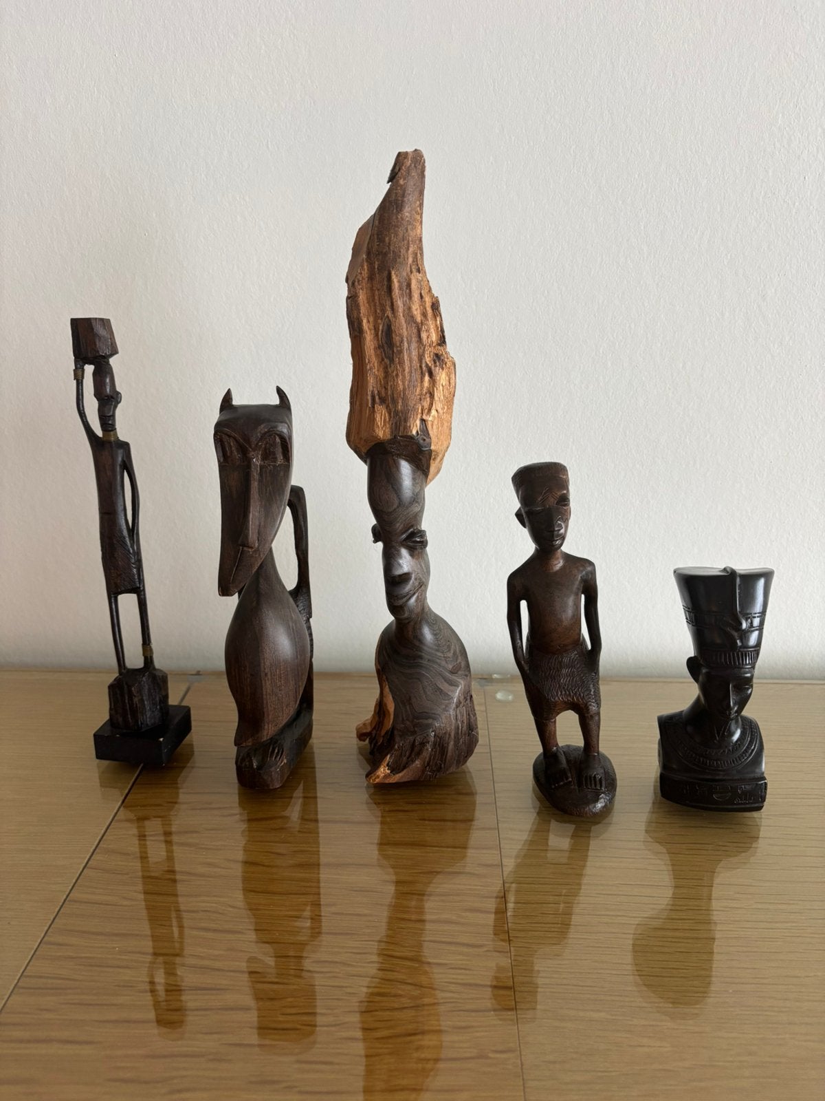 Afrikaanse houten beelden, Antiek en Kunst, Ophalen