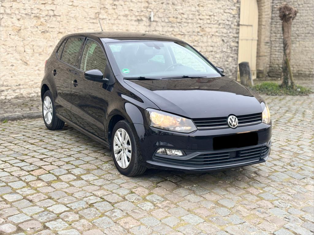 Volkswagen Polo 1.0 • Met Onderhoudsfacturen • AIRCO, Auto's, Volkswagen, Electronic Stability Program (ESP), Zwart, 5 deurs, Particulier