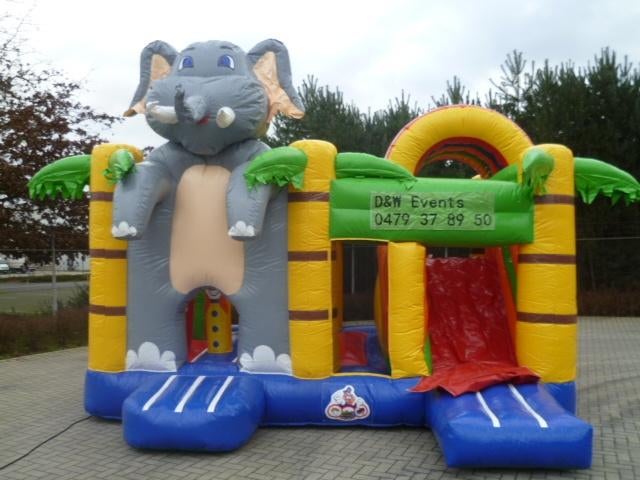 Springkasteel Multiplay Olifant te koop, Enlèvement, Comme neuf