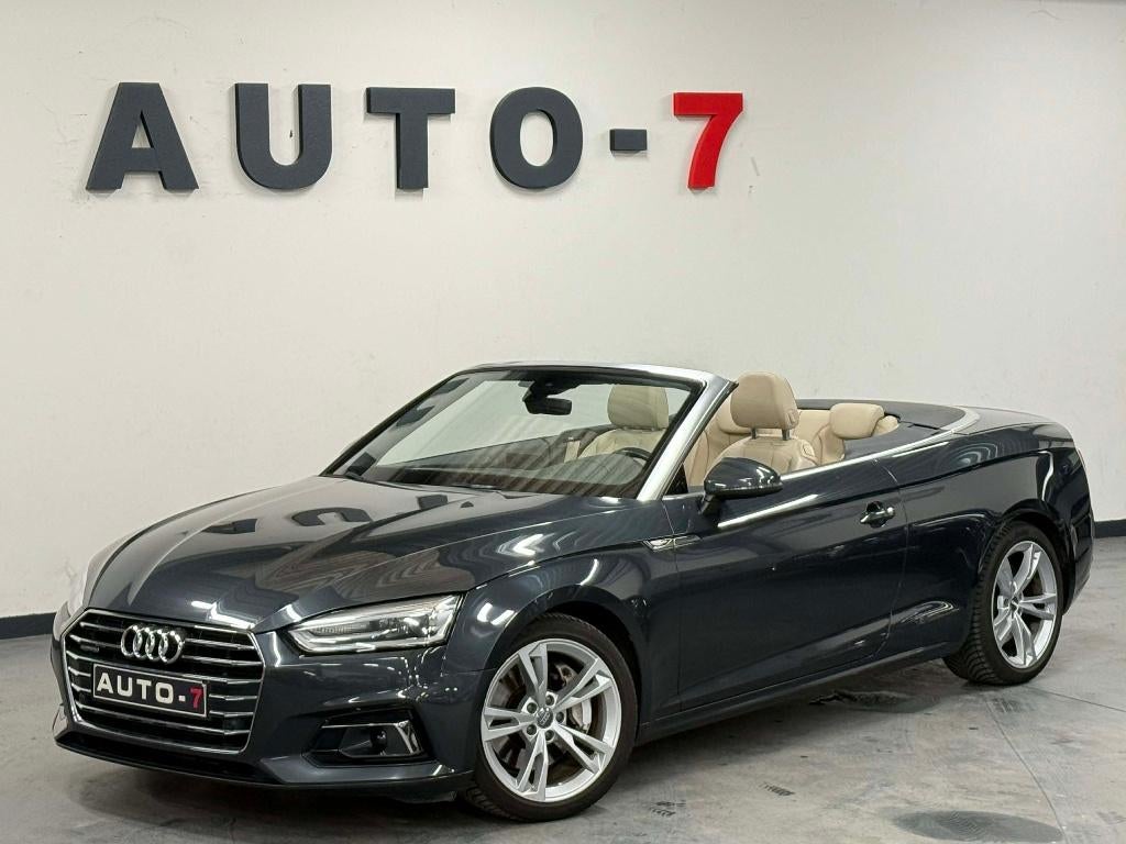Audi A5 Cabriolet 2.0 TFSI Quattro S tronic 2017!, Auto's, 4 zetels, Leder, Bedrijf, Vierwielaandrijving