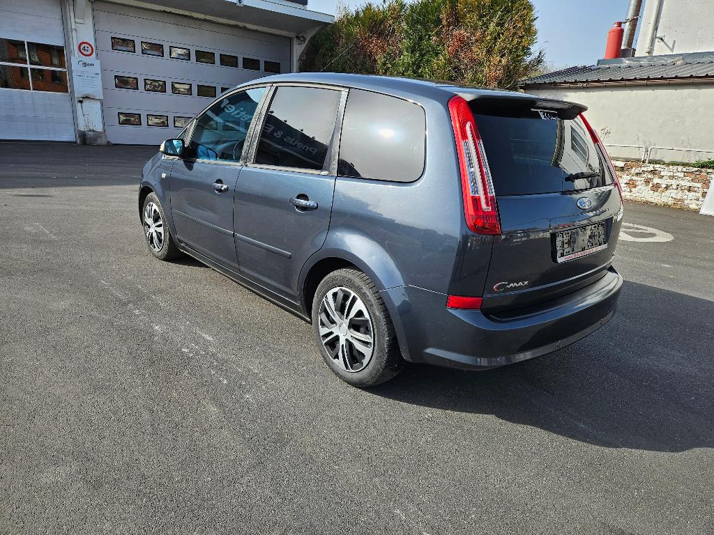 Ford c_max1.6tdci2009clim cuir GPS tb.état roule impeccable, Cuir, Argent ou Gris, Boîte manuelle, 5 portes