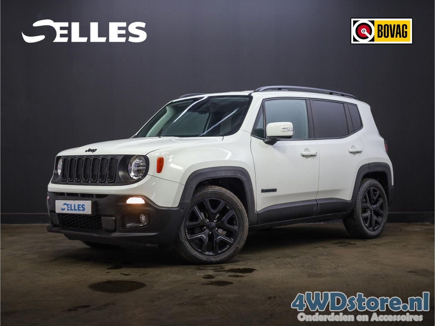 Jeep Renegade 1.4 Night Eagle II Limited | Automaat | Adapti, Auto's, Jeep, Automaat, Zwart, Parkeersensor, Wit