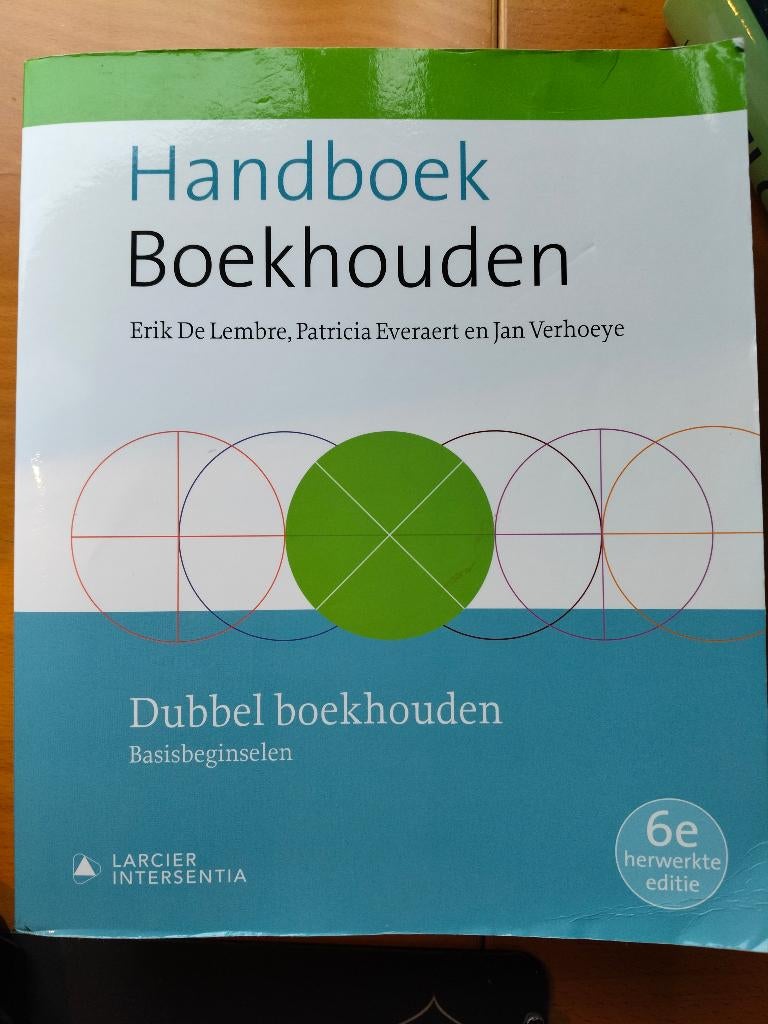 Handboek Dubbel Boekhouden, Boeken, Ophalen, Zo goed als nieuw, Accountancy en Administratie
