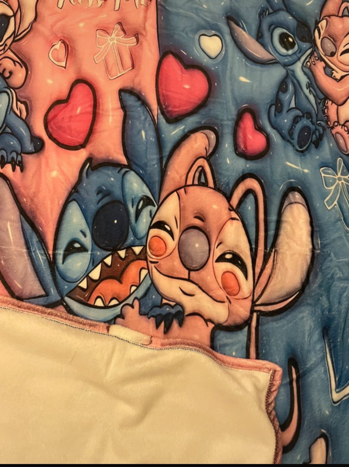 Stitch dekentje, Kinderen en Baby's, Ophalen of Verzenden, Nieuw, Deken