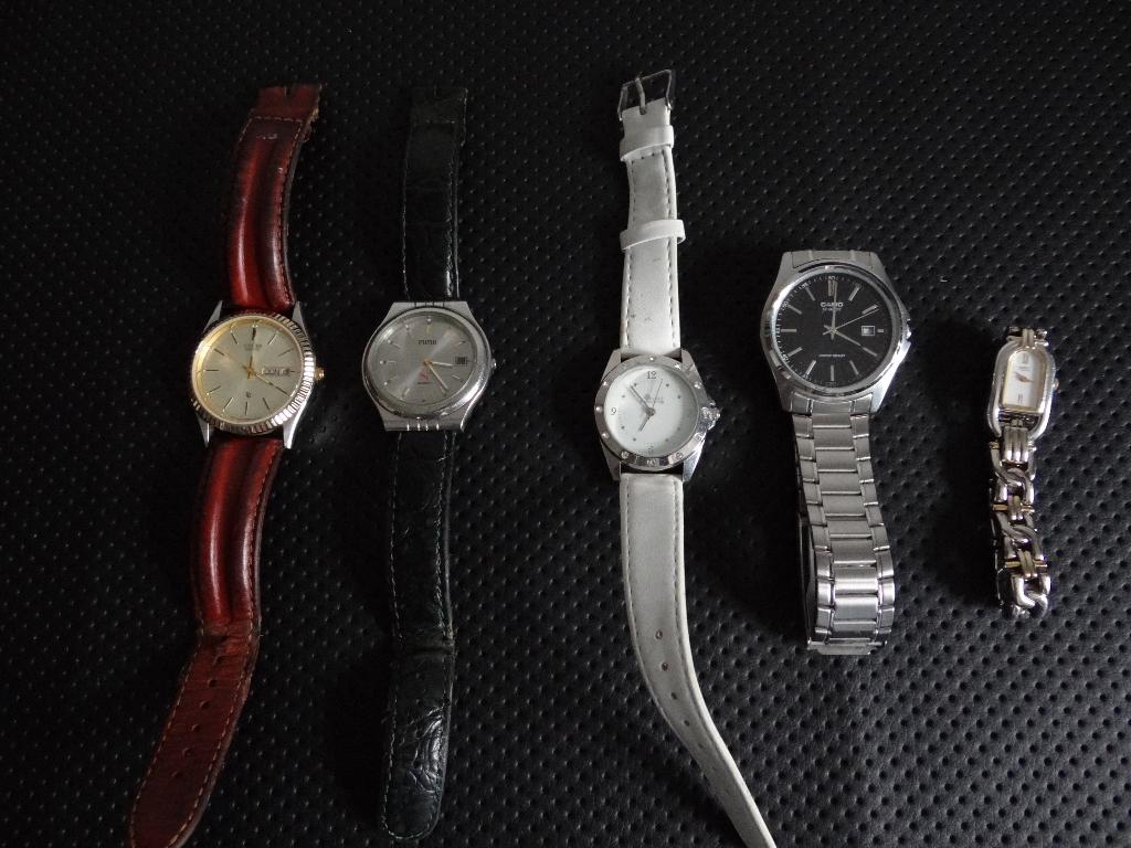 Lot de montres H/F, Bijoux, Sacs & Beauté, Enlèvement ou Envoi, Utilisé, Montre-bracelet