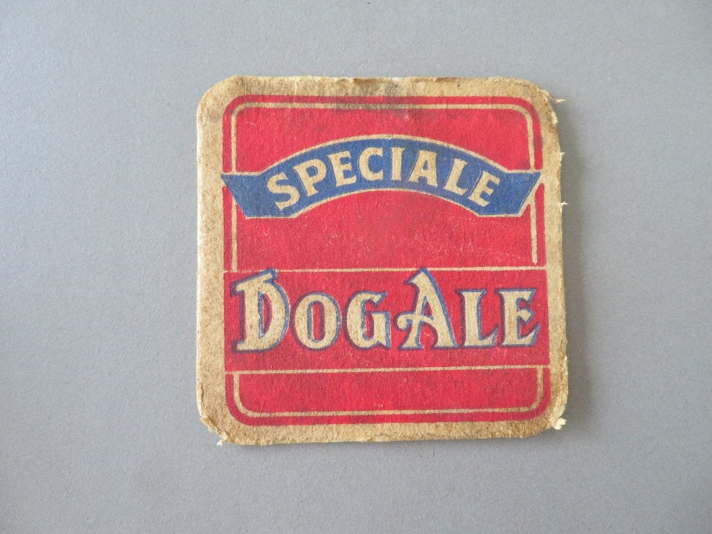 oud bierviltje speciale Dog Ale Brouwerij Roelants, Ophalen of Verzenden, Zo goed als nieuw, Viltje(s), Overige merken