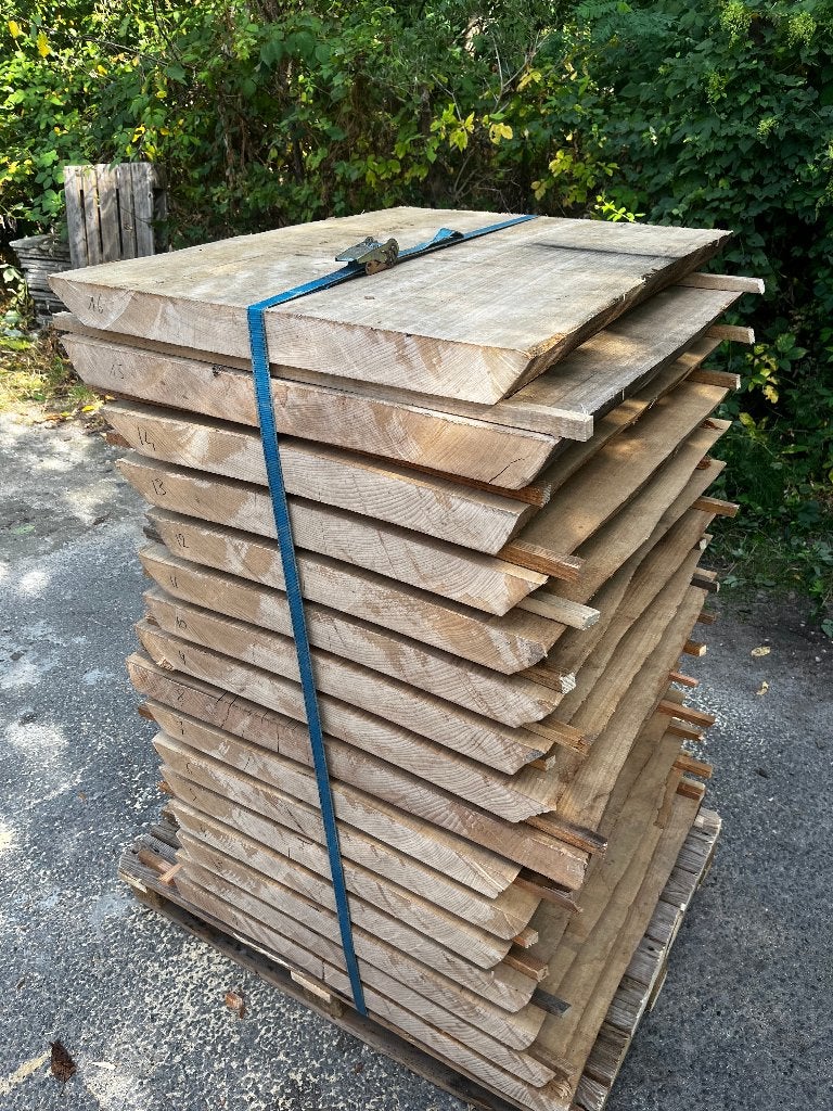 16 massieve tafelbladen / rode beuk, Doe-het-zelf en Bouw, Hout en Planken, Ophalen, Nieuw, Plank, 50 mm of meer
