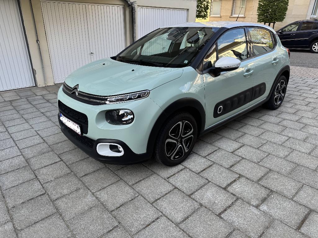 Citroen C3 1.2i PureTech Shine, Autos, Citroën, Achat, Système audio, Euro 6, Noir