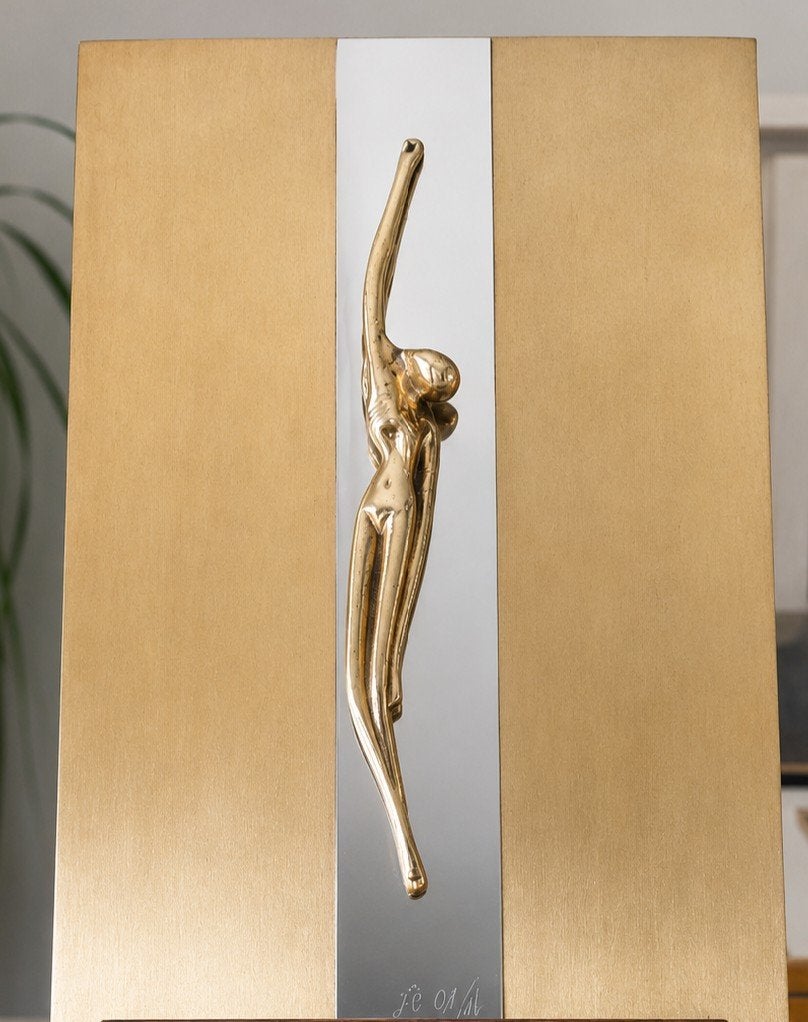 Vintage Modernistisch Wandsculptuur, Antiquités & Art, Enlèvement ou Envoi