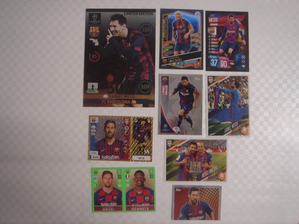 Stickers et cartes Lionel Messi, Enlèvement ou Envoi, Neuf, Plusieurs autocollants