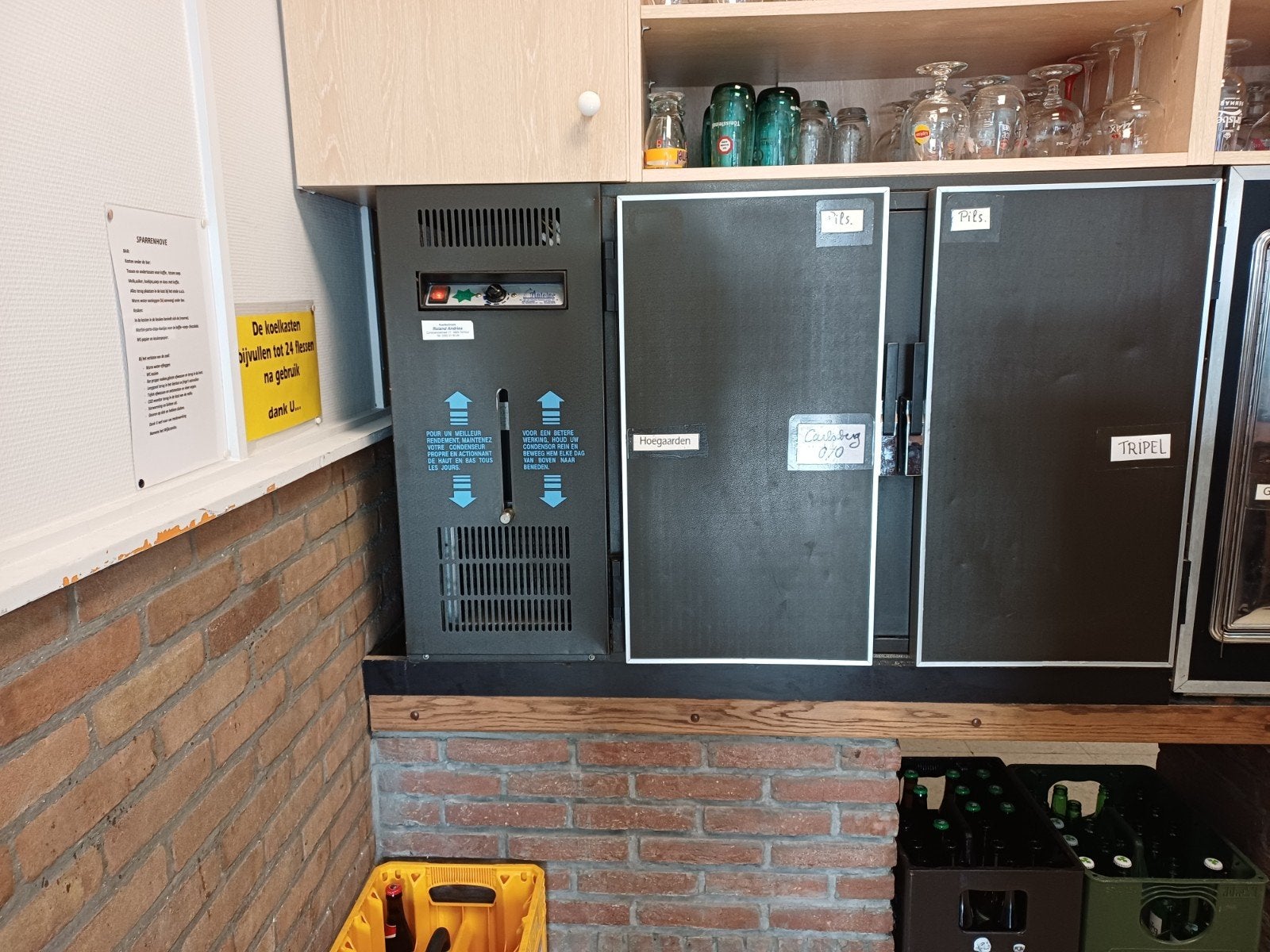 cafe frigo, Electroménager, Enlèvement, Utilisé
