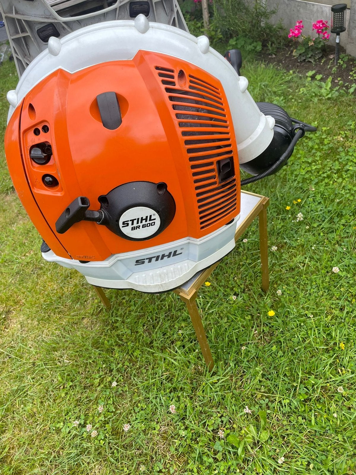 Stihl br 600 bladblazer, Tuin en Terras, Ophalen