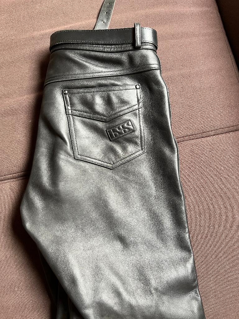 motorbroek, Ophalen, Tweedehands, Heren, Broek | leer