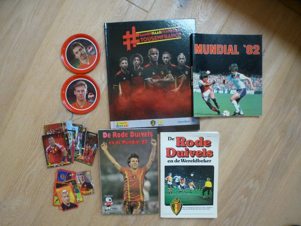 DE RODE DUIVELS ( vroeger / wereldbeker ), Ophalen of Verzenden, Zo goed als nieuw, Overige typen